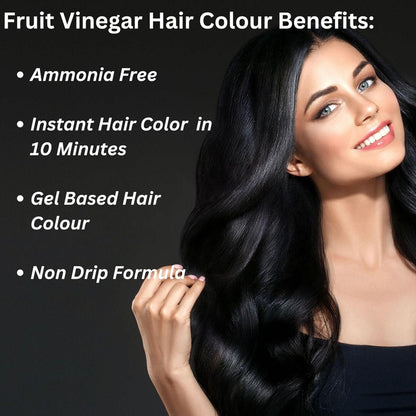 Fruit Vinegar Gel Based Hair Color 125ML (Pack of 2) | Buy 1 Get 1 Free