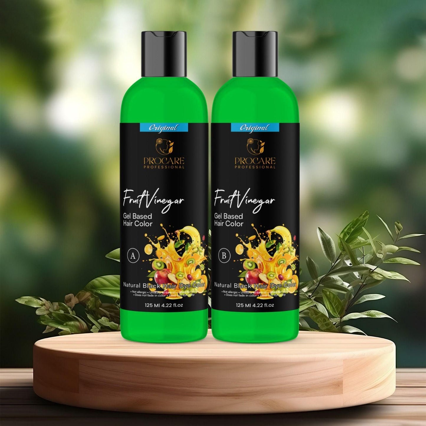 Fruit Vinegar Gel Based Hair Color 125ML (Pack of 2) | Buy 1 Get 1 Free