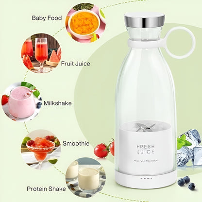 Travel Portable Mini Juice Blender | USB Rechargeable Personal Juicer Mixer