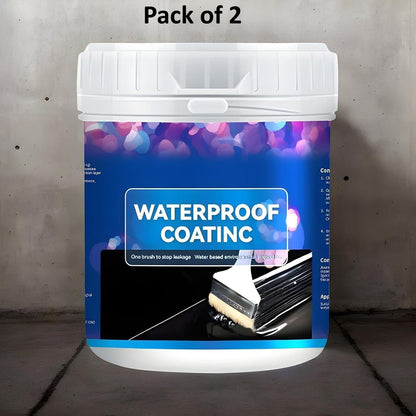 Waterproof Multi-Purpose Polyurethane Coating 200 ml each (Pack of 2)