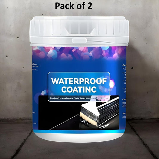 Waterproof Multi-Purpose Polyurethane Coating 200 ml each (Pack of 2)